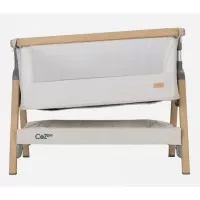 Patut 2 in 1 co-sleeper CoZee Oak & Sterling Silver Tutti Bambini