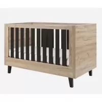 Patut evolutiv 3 in 1 Como Oak & Slate Grey Tutti Bambini
