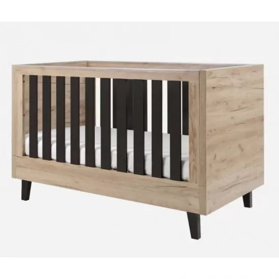 Patut evolutiv 3 in 1 Como Oak & Slate Grey Tutti Bambini Patut evolutiv 3 in 1 Como Oak & Slate Grey Tutti Bambini