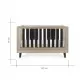 Patut evolutiv 3 in 1 Como Oak & Slate Grey Tutti Bambini Patut evolutiv 3 in 1 Como Oak & Slate Grey Tutti Bambini