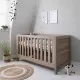Patut evolutiv 3 in 1 Modena Oak Tutti Bambini Patut evolutiv 3 in 1 Modena Oak Tutti Bambini