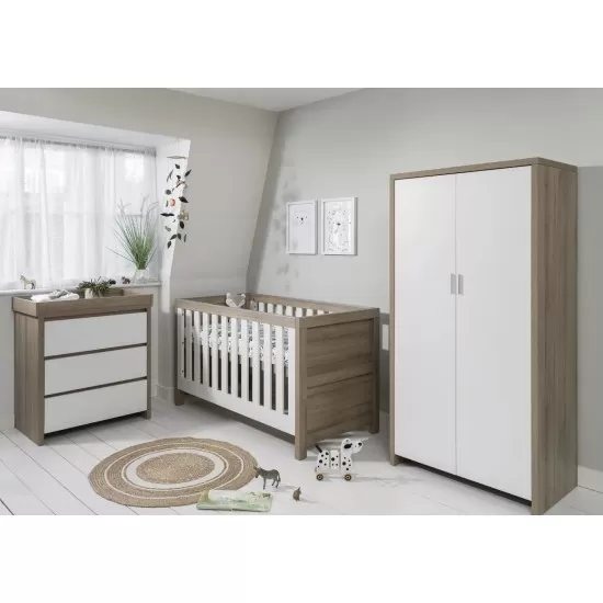 Patut evolutiv 3 in 1 Modena White & Oak Tutti Bambini Patut evolutiv 3 in 1 Modena White & Oak Tutti Bambini