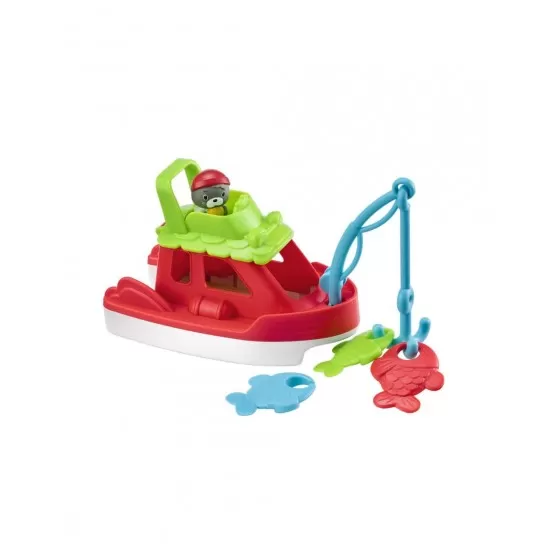 Jucarie 3 in 1 Klorofil - Barcute pentru baie cu figurina Morsa Jucarie 3 in 1 Klorofil - Barcute pentru baie cu figurina Morsa