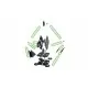 Set de constructie magnetic Supermag Projects Glow 45 piese
