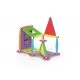 Set de constructie magnetic Supermag Projects House 55 piese