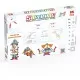 Set de constructie magnetic Supermag Projects Multicolor 85 piese Set de constructie magnetic Supermag Projects Multicolor 85 piese