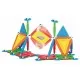 Set de constructie magnetic Supermag Projects Multicolor 85 piese Set de constructie magnetic Supermag Projects Multicolor 85 piese