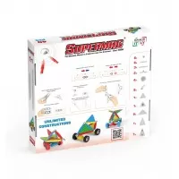 Set de constructie magnetic Supermag Projects Wheels 40 piese