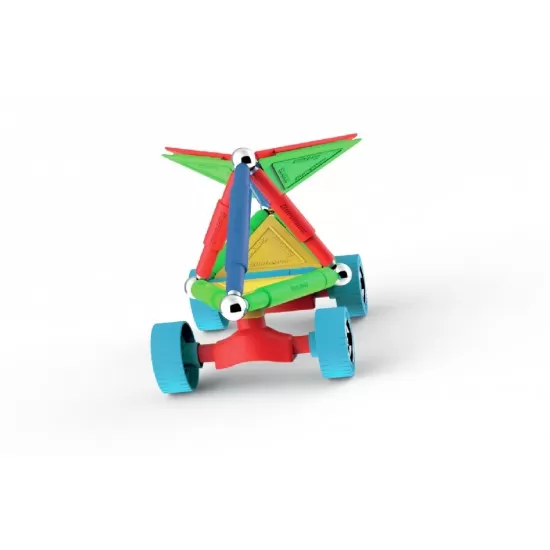 Set de constructie magnetic Supermag Projects Wheels 40 piese