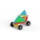 Set de constructie magnetic Supermag Projects Wheels 40 piese