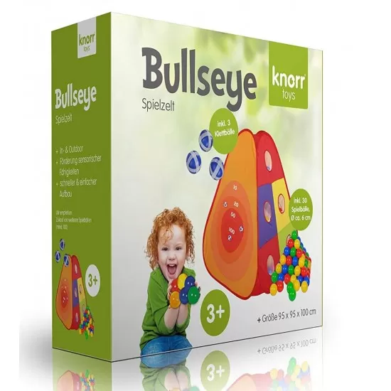 Cort de joaca cu 30 bile Bullseye Cort de joaca cu 30 bile Bullseye