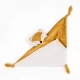 Jucarie paturica de plus Cuddly Fox
