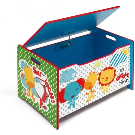Ladita din lemn pentru depozitare jucarii Fisher-Price Ladita din lemn pentru depozitare jucarii Fisher-Price