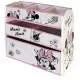 Organizator jucarii cu cadru din lemn Minnie Mouse Organizator jucarii cu cadru din lemn Minnie Mouse