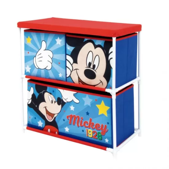 Organizator pentru jucarii cu structura metalica Mickey Mouse Organizator pentru jucarii cu structura metalica Mickey Mouse