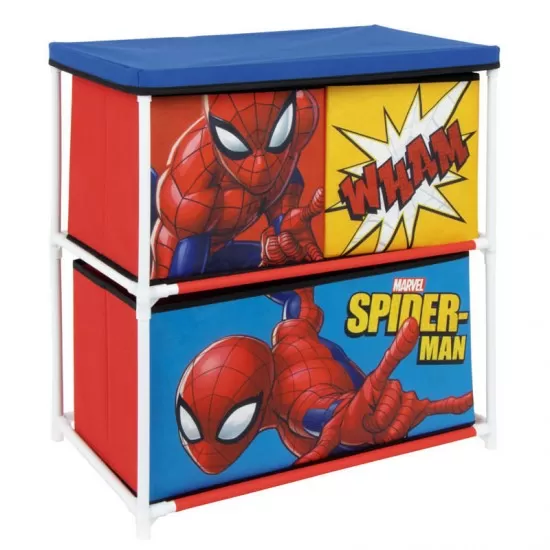 Organizator pentru jucarii cu structura metalica Spiderman Organizator pentru jucarii cu structura metalica Spiderman