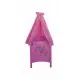 Patut din lemn pentru papusi Diadem Pink Patut din lemn pentru papusi Diadem Pink