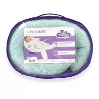 Perna pentru bebelusi Cuddly Nest Circles Mint