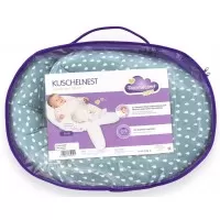 Perna pentru bebelusi Cuddly Nest Drops Ocean Blue