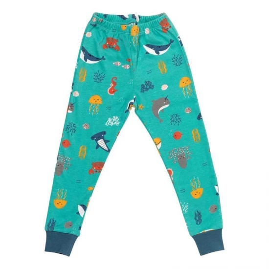 Pijama 100% bumbac organic, Under the Sea, 9-10 ani Pijama 100% bumbac organic, Under the Sea, 9-10 ani