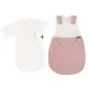 Sac de dormit 3 in 1 Circles Rose - 80/86 cm
