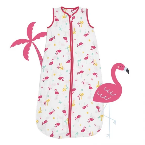 Sac de dormit Bamboo Flamingo 110 cm 0.5 Tog Sac de dormit Bamboo Flamingo 110 cm 0.5 Tog