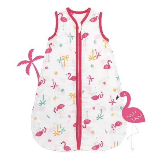 Sac de dormit Bamboo Flamingo 70 cm 0.5 Tog Sac de dormit Bamboo Flamingo 70 cm 0.5 Tog