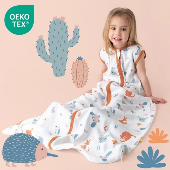 Sac de dormit Bamboo Kangaroo 80 cm 0.5 Tog Sac de dormit Bamboo Kangaroo 80 cm 0.5 Tog