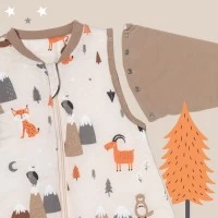 Sac de dormit cu maneca lunga detasabila Mountain Animal 150 cm 2.5 Tog
