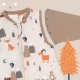 Sac de dormit cu maneca lunga detasabila Mountain Animal 150 cm 2.5 Tog
