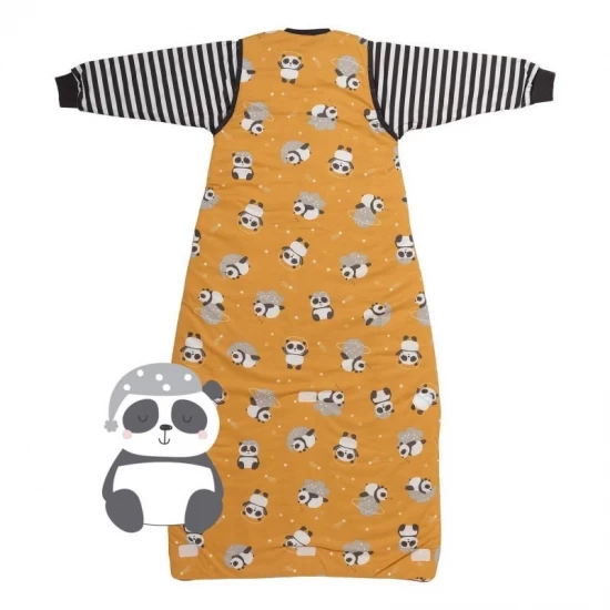 Sac de dormit cu maneca lunga detasabila Panda 110 cm 1.0 Tog