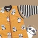 Sac de dormit cu maneca lunga detasabila Panda 90 cm 1.0 Tog