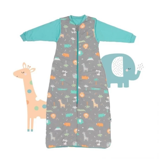 Sac de dormit cu maneca lunga detasabila Safari 130 cm 2.5 Tog Sac de dormit cu maneca lunga detasabila Safari 130 cm 2.5 Tog