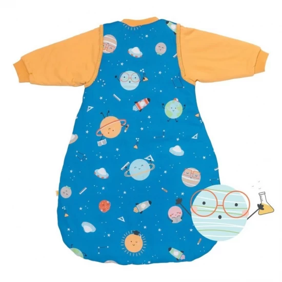 Sac de dormit cu maneca lunga detasabila Space 80 cm 2.5 Tog