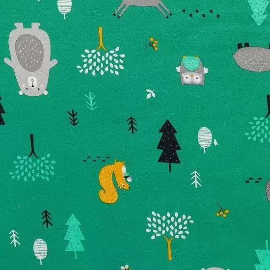 Sac de dormit cu maneca lunga detasabila Woodland Animals 130 cm 2.5 Tog Sac de dormit cu maneca lunga detasabila Woodland Animals 130 cm 2.5 Tog
