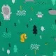 Sac de dormit cu maneca lunga detasabila Woodland Animals 130 cm 2.5 Tog Sac de dormit cu maneca lunga detasabila Woodland Animals 130 cm 2.5 Tog