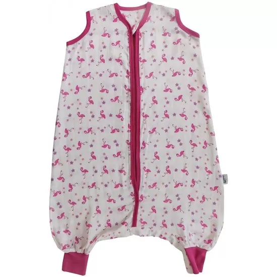 Sac de dormit cu picioruse Bamboo Flamingo 12-18 luni 0.2 Tog Sac de dormit cu picioruse Bamboo Flamingo 12-18 luni 0.2 Tog