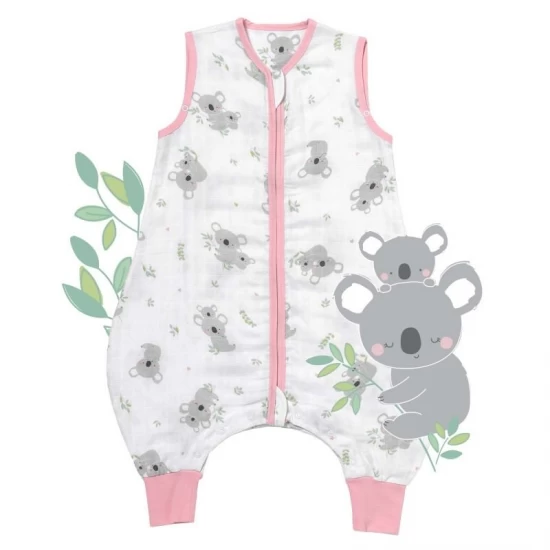 Sac de dormit cu picioruse Bamboo Koala 80 cm 0.5 Tog Sac de dormit cu picioruse Bamboo Koala 80 cm 0.5 Tog