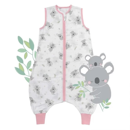 Sac de dormit cu picioruse Bamboo Koala 90 cm 0.5 Tog Sac de dormit cu picioruse Bamboo Koala 90 cm 0.5 Tog