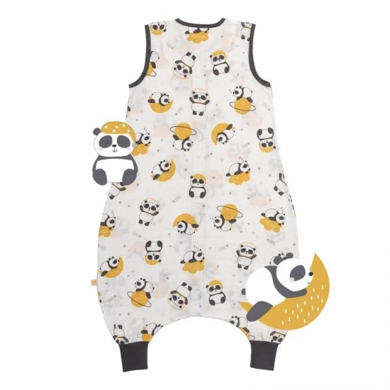 Sac de dormit cu picioruse Bamboo Panda 100 cm 0.5 Tog Sac de dormit cu picioruse Bamboo Panda 100 cm 0.5 Tog