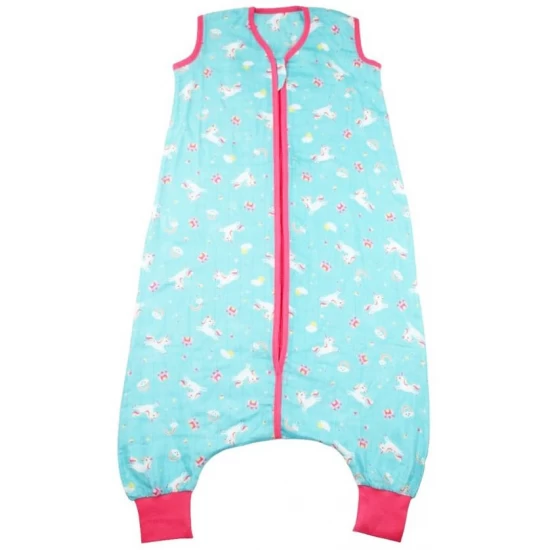 Sac de dormit cu picioruse Bamboo Unicorn 5-6 ani 0.2 Tog Sac de dormit cu picioruse Bamboo Unicorn 5-6 ani 0.2 Tog