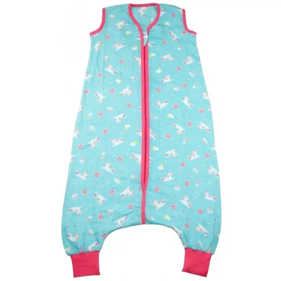 Sac de dormit cu picioruse Bamboo Unicorn 5-6 ani 0.5 Tog Sac de dormit cu picioruse Bamboo Unicorn 5-6 ani 0.5 Tog