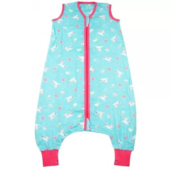 Sac de dormit cu picioruse Bamboo Unicorn 6-12 luni 0.2 Tog Sac de dormit cu picioruse Bamboo Unicorn 6-12 luni 0.2 Tog