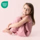 Sac de dormit cu picioruse Rose Pink 100 cm 1.0 Tog Sac de dormit cu picioruse Rose Pink 100 cm 1.0 Tog