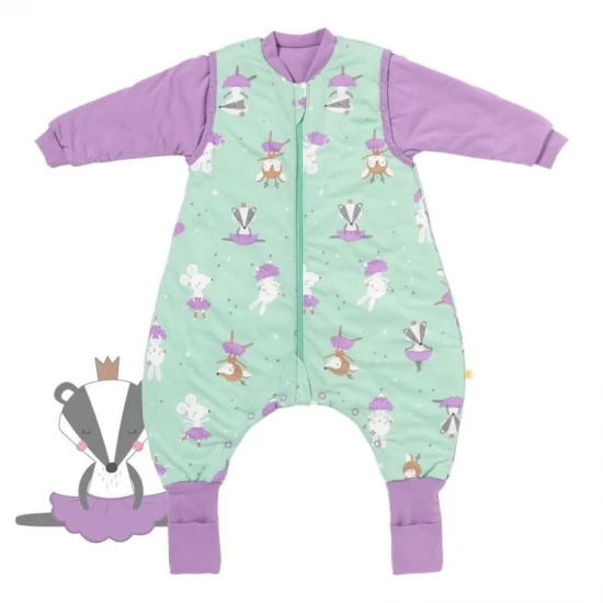 Sac de dormit cu picioruse si maneca lunga detasabila Ballerina 70 cm + manseta 2.5 Tog Sac de dormit cu picioruse si maneca lunga detasabila Ballerina 70 cm + manseta 2.5 Tog