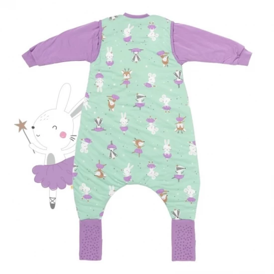 Sac de dormit cu picioruse si maneca lunga detasabila Ballerina 120 cm + manseta 1.0 Tog Sac de dormit cu picioruse si maneca lunga detasabila Ballerina 120 cm + manseta 1.0 Tog