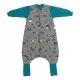 Sac de dormit cu picioruse si maneca lunga detasabila Dinosaur 110 cm + manseta 2.5 Tog Sac de dormit cu picioruse si maneca lunga detasabila Dinosaur 110 cm + manseta 2.5 Tog