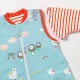 Sac de dormit cu picioruse si maneca lunga detasabila Farmyard 130 cm + manseta 2.5 Tog Sac de dormit cu picioruse si maneca lunga detasabila Farmyard 130 cm + manseta 2.5 Tog