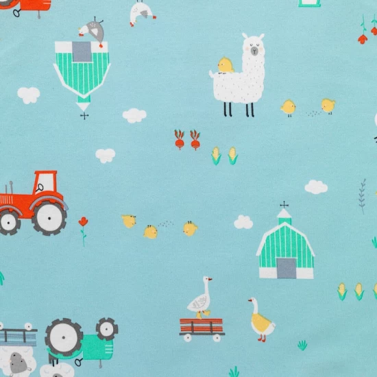 Sac de dormit cu picioruse si maneca lunga detasabila Farmyard 130 cm + manseta 2.5 Tog Sac de dormit cu picioruse si maneca lunga detasabila Farmyard 130 cm + manseta 2.5 Tog