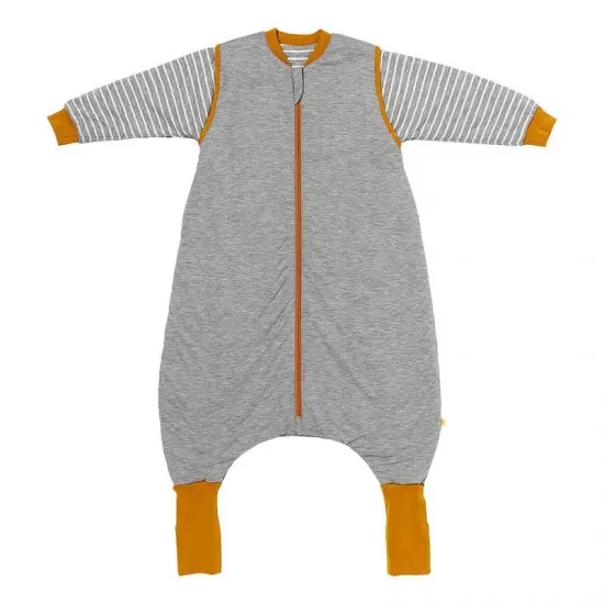 Sac de dormit cu picioruse si maneca lunga detasabila Gray Mottled Stripes 120 cm + manseta 2.5 Tog Sac de dormit cu picioruse si maneca lunga detasabila Gray Mottled Stripes 120 cm + manseta 2.5 Tog